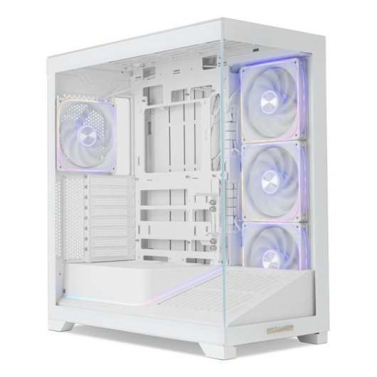 Boîtier PC NOX Hummer BLADE Semitorre ATX ARGB Blanc Verre Trempé