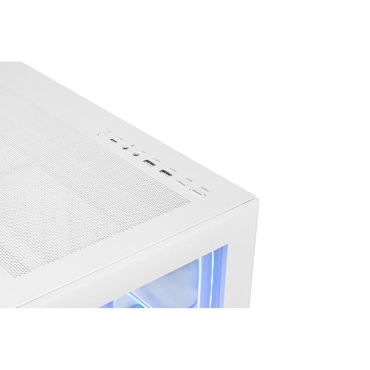 Boîtier PC NOX Hummer BLADE Semitorre ATX ARGB Blanc Verre Trempé