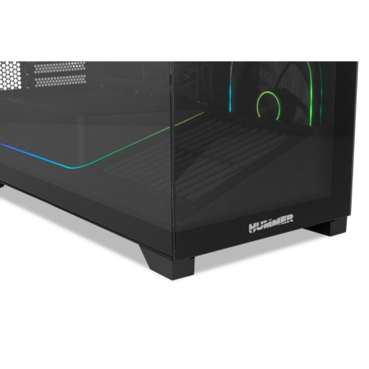 Caja PC NOX Hummer BLADE Semitorre ATX ARGB Negro Vidrio Templado