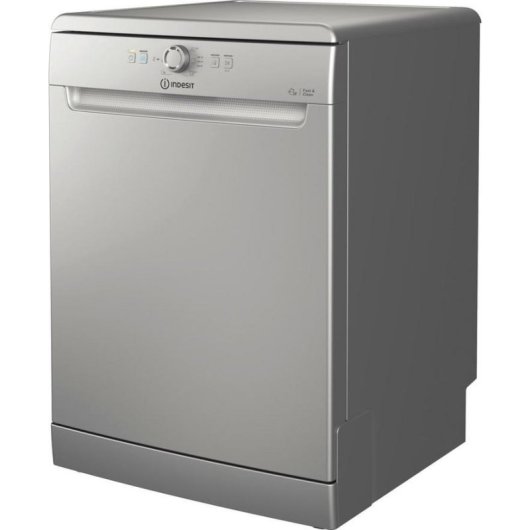 Lavastoviglie Indesit D2F HK26 S 14 Coperti E con 6 Programmi e Pannello Silver