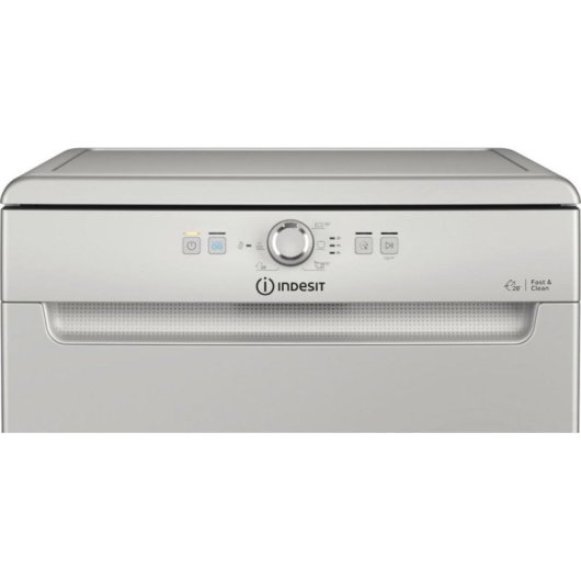 Lavastoviglie Indesit D2F HK26 S 14 Coperti E con 6 Programmi e Pannello Silver