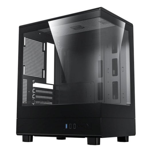 Caixa PC darkFlash DB330M Preta Vidro Temperado ITX micro ATX
