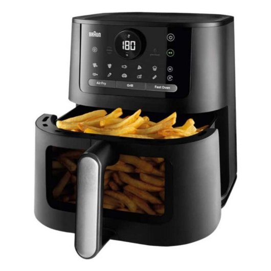 Airfryer Braun HF 5075 6L 2000W avec 20 Programmes Revêtement Céramique