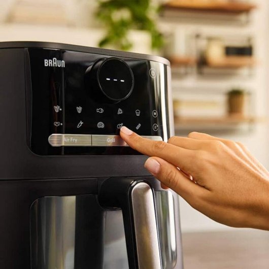 Airfryer Braun HF 5075 6L 2000W avec 20 Programmes Revêtement Céramique