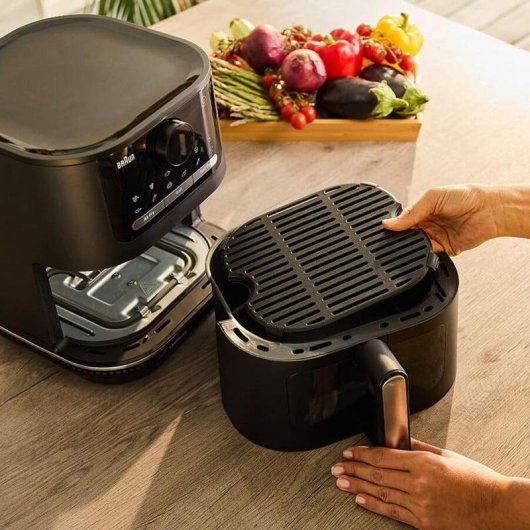 Airfryer Braun HF 5075 6L 2000W avec 20 Programmes Revêtement Céramique