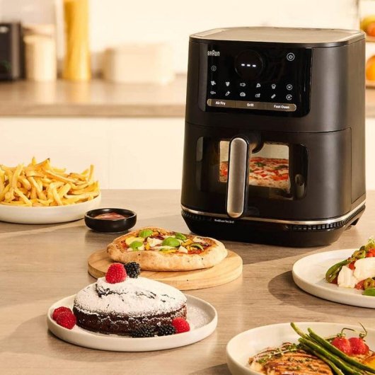 Airfryer Braun HF 5075 6L 2000W avec 20 Programmes Revêtement Céramique