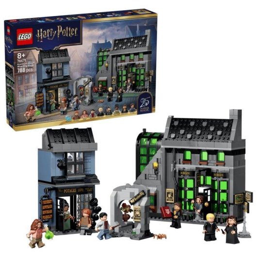 LEGO Harry Potter Tiendas Mágicas del Callejón Knockturn 76471 788 piezas