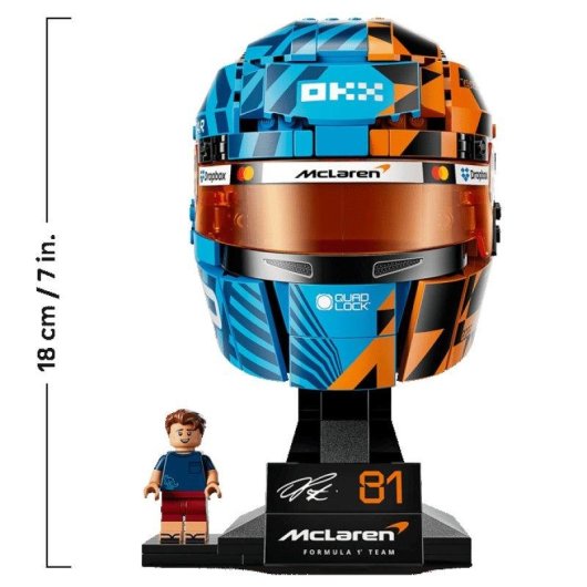 LEGO Editions McLaren Mastercard F1® Team Casco di Oscar Piastri 43017 793 pezzi