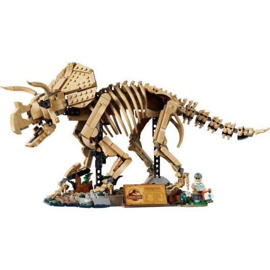 LEGO Jurassic World Fósiles de Dinosaurio Triceratops 77985 1154 Teile