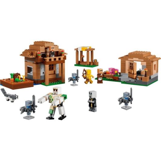 LEGO Minecraft Ataque del Evocador a la Aldea 21596 607 piezas