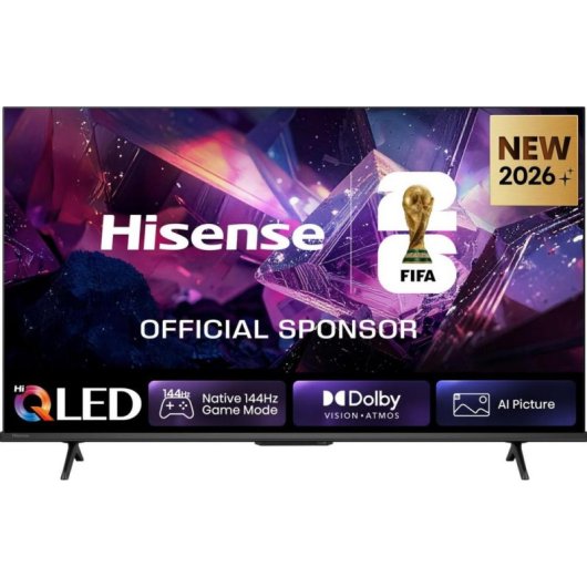 TV Hisense QLED 85E79S PRO 85" 4K UltraHD 144Hz Smart TV VIDAA HDR10+ Dolby Vision Gaming