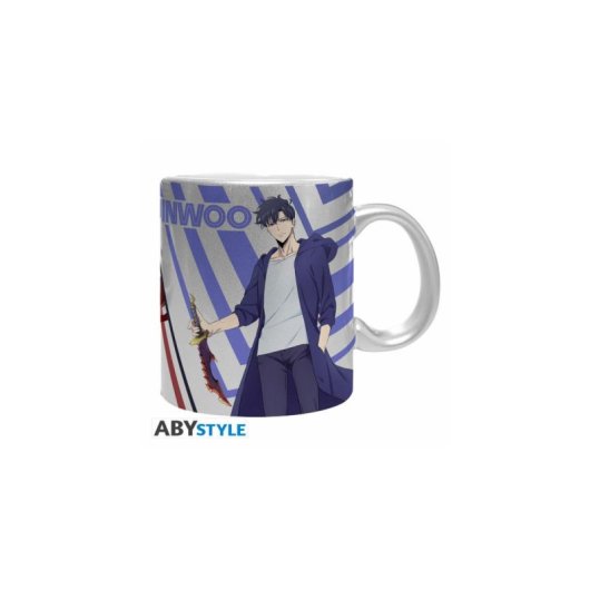 Taza ABYSTYLE Solo Leveling Jinwoo & Igris 320 ml Cerámica Multicolor