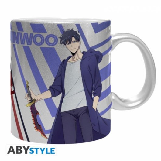 Taza ABYSTYLE Solo Leveling Jinwoo & Igris 320 ml Cerámica Multicolor