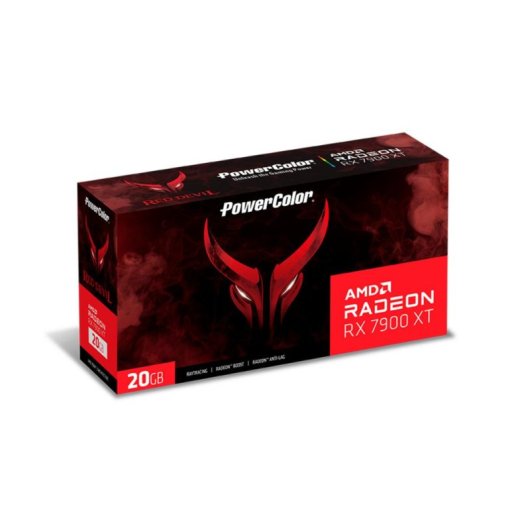 Tarjeta Gráfica PowerColor Red Devil RX 7900 XT 20GB GDDR6 OC RGB Gaming 4K