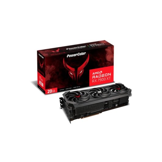 Tarjeta Gráfica PowerColor Red Devil RX 7900 XT 20GB GDDR6 OC RGB Gaming 4K