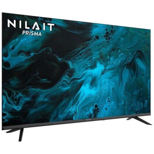 Nilait Prisma 43UD7004SWOS 43" LED UHD 4K Smart TV WEBOS+Nilait Harmony Sound bar Barra de sonido 2.0 60W blanca