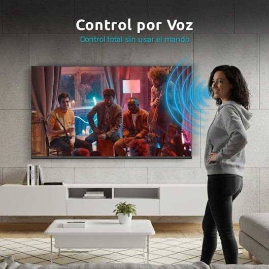 Nilait Prisma 43UD7004SWOS 43" LED UHD 4K Smart TV WEBOS+Nilait Harmony Sound bar Barra de sonido 2.0 60W blanca