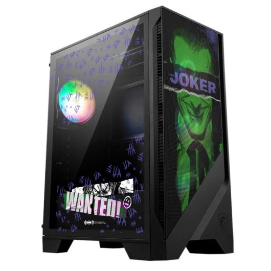 Torre PC MSI MAG FORGE 121A Airflow ARGB Vidro Temperado USB 3.0 Preto