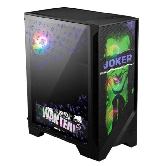Torre PC MSI MAG FORGE 121A Airflow ARGB Vidro Temperado USB 3.0 Preto
