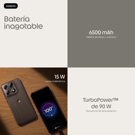 Motorola Edge 70 Pro 5G 12GB 6.78" 512GB Holz Dreifachkamera