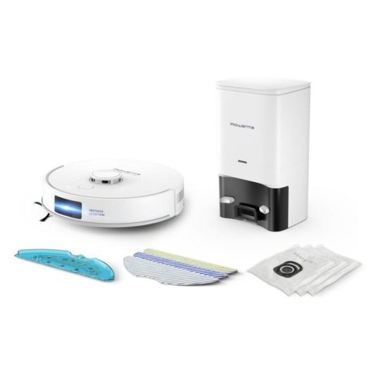 Robot Aspirador Rowenta X-Plorer RR9197WH Navegación Inteligente 4.000 Pa Wifi Blanco
