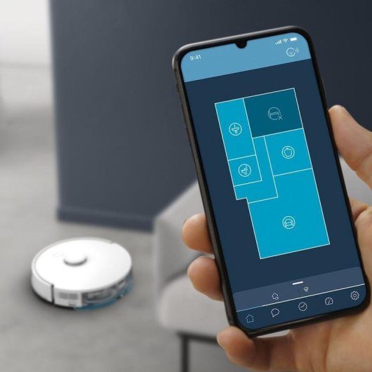 Robot Aspirador Rowenta X-Plorer RR9197WH Navegación Inteligente 4.000 Pa Wifi Blanco