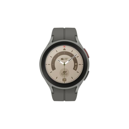 Samsung Galaxy Watch5 Pro 4G GPS NFC 46mm Gris Correa Talla Única IP68 SpO2 Pulsómetro