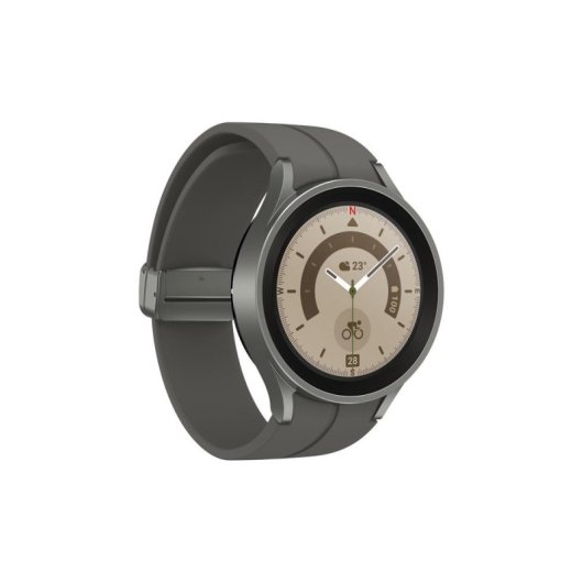 Samsung Galaxy Watch5 Pro 4G GPS NFC 46mm Gris Correa Talla Única IP68 SpO2 Pulsómetro