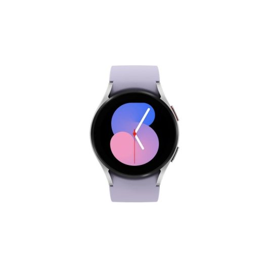 Samsung Galaxy Watch5 4G GPS NFC 40mm Plata Correa Púrpura IP68 SpO2 Pulsómetro