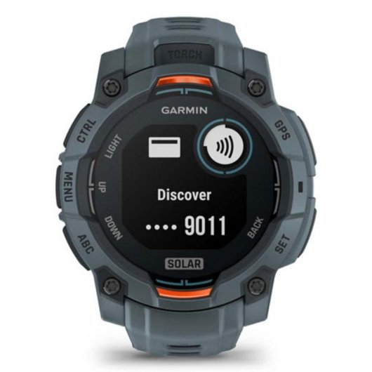 Garmin Instinct 3 Bluetooth GPS 45mm Titane Gris Taille Unique Étanche 10ATM