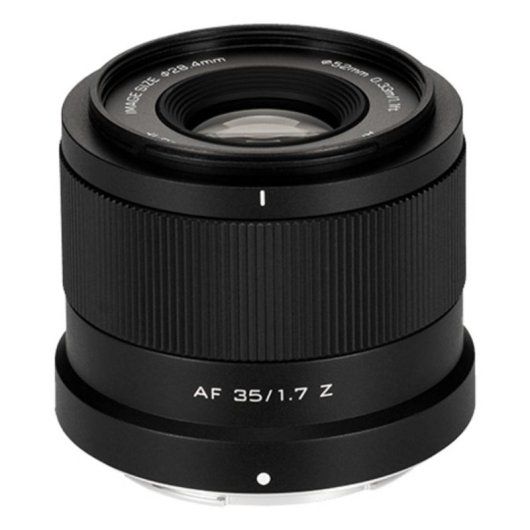 Objectif VILTROX AF 35mm F1.7 Air Monture Nikon Z Autofocus Pare-soleil Noir