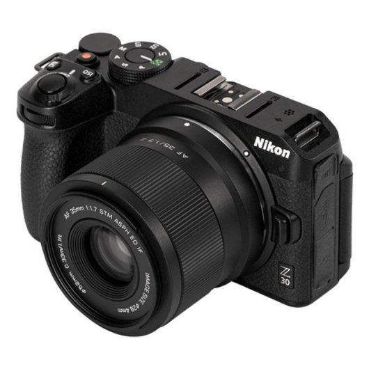 Objectif VILTROX AF 35mm F1.7 Air Monture Nikon Z Autofocus Pare-soleil Noir