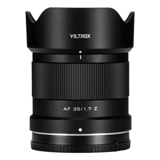 Objectif VILTROX AF 35mm F1.7 Air Monture Nikon Z Autofocus Pare-soleil Noir