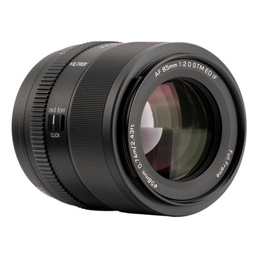 Obiettivo VILTROX AF 85mm F2.0 EVO Sony E Montatura Nero, compatto