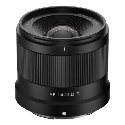 Objectif VILTROX 14mm F4.0 Air Autofocus Monture Nikon Z Noir
