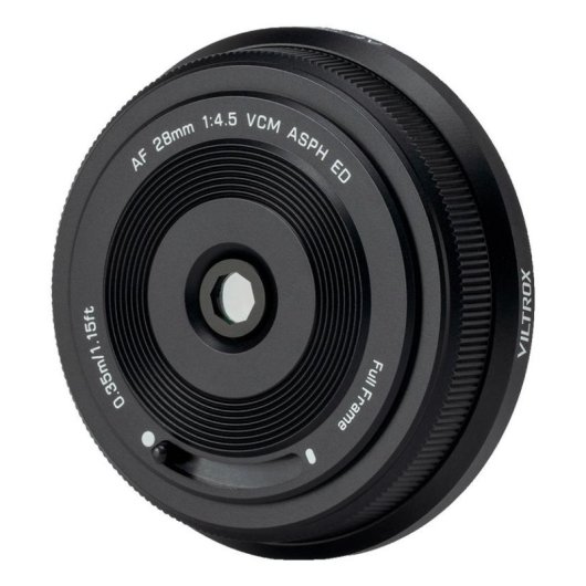 Obiettivo VILTROX AF 28mm F4.5 Nikon Z Full-frame Autofocus Nero
