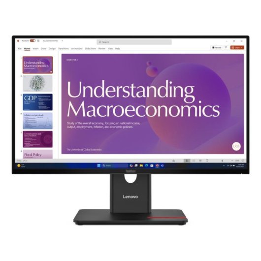 Monitor PC Lenovo ThinkVision T24D-40 23,8" FullHD 120Hz IPS Altezza regolabile
