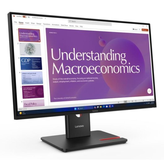 Monitor PC Lenovo ThinkVision T24D-40 23,8" FullHD 120Hz IPS Altezza regolabile