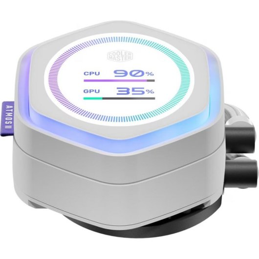 Refrigeración Líquida Cooler Master MasterLiquid Atmos II LCD 240mm 2 Ventiladores RGB