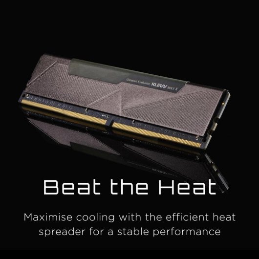 Mémoire RAM Klevv BOLT X 16Go 2x8Go DDR4 3600MHz CL18 Heatsink Intel XMP 2.0