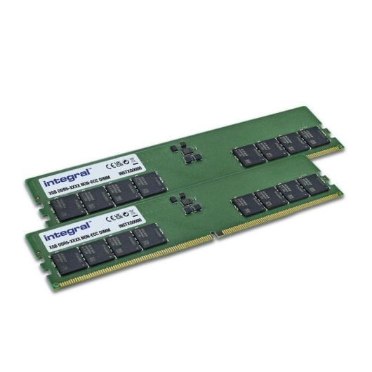 Memoria RAM Integral IN5T16GNHRBXK2 32GB 2x16GB DDR5 4800MHz CL40 Unbuffered