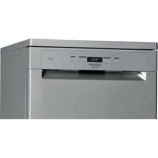 Lave-vaisselle Hotpoint HA6FA14BN7A0X 14 services A inox avec écran