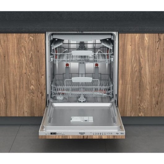Geschirrspüler Hotpoint HI 5030 WEF 14 Maßgedecke Klasse D automatische Türöffnung