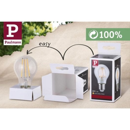 Lâmpada LED Paulmann 28970 9W E27 1055 lm Branco Quente