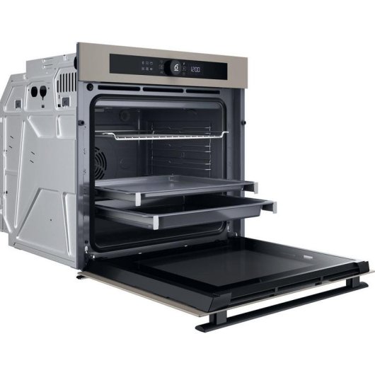 Horno Multifunción Whirlpool WOI4S8HM2SEA 73L 60cm Hidrolítico A+ Función Pizza Beige