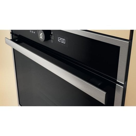 Horno Multifunción Whirlpool WOI4S8CM1SXA 73L 60cm Catalítico A+ Vapor Grill Negro Inox