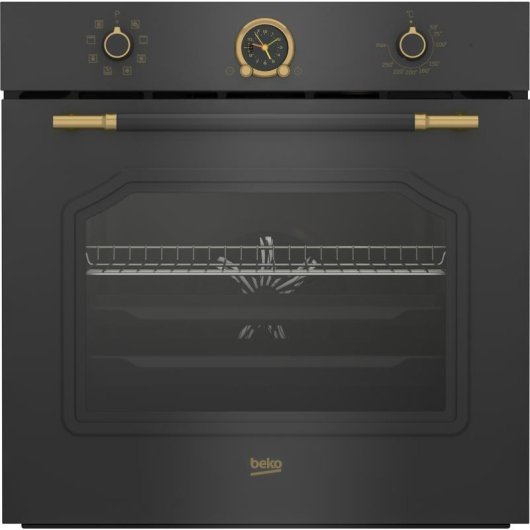 Forno da Incasso Beko RBIM19200AD 72L 60cm Classe A Ventilato Grigio