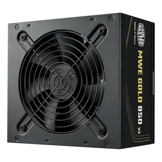 Fonte de Alimentação Cooler Master MWE Gold 850 V3 850W Certificação 80 PLUS Gold ativa