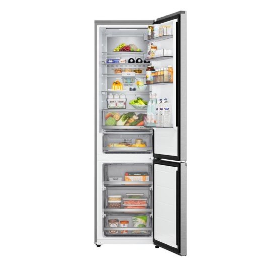 Frigorífico Combi LG GBBS726CMB Total No Frost 203cm 375L C Plata WiFi