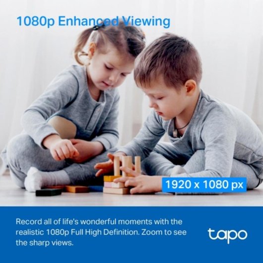 Cámara IP TP-Link Tapo C200P2 FullHD Visión Nocturna Interior Audio Bidireccional